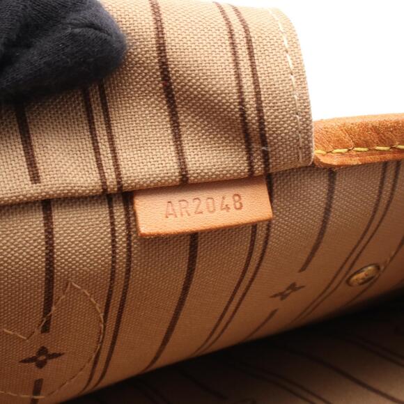 Louis Vuitton Neverfull Tote Bag Canvas Leather Monogram Brown - Picture 5 of 8